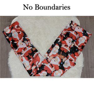 No Boundaries Christmas Santa North Pole Leggings Size XL 15-17 NWOT🦋